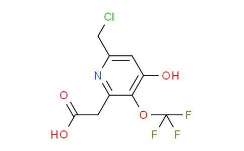 AM157043 | 1806267-64-0 | 6-(Chloromethyl)-4-hydroxy-3-(trifluoromethoxy)pyridine-2-acetic acid