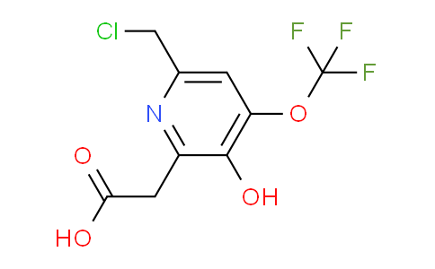 AM157047 | 1806023-88-0 | 6-(Chloromethyl)-3-hydroxy-4-(trifluoromethoxy)pyridine-2-acetic acid