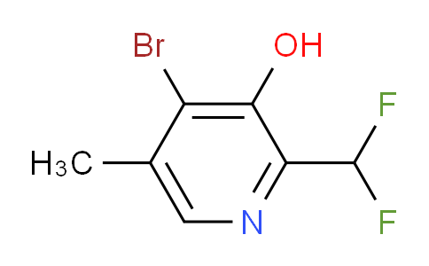 AM15705 | 1805347-31-2 | 4-Bromo-2-(difluoromethyl)-3-hydroxy-5-methylpyridine