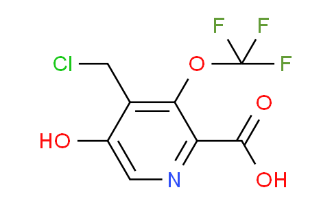 AM157054 | 1804360-25-5 | 4-(Chloromethyl)-5-hydroxy-3-(trifluoromethoxy)pyridine-2-carboxylic acid