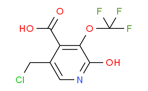 AM157055 | 1806023-62-0 | 5-(Chloromethyl)-2-hydroxy-3-(trifluoromethoxy)pyridine-4-carboxylic acid