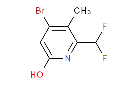 AM15706 | 1805169-11-2 | 4-Bromo-2-(difluoromethyl)-6-hydroxy-3-methylpyridine