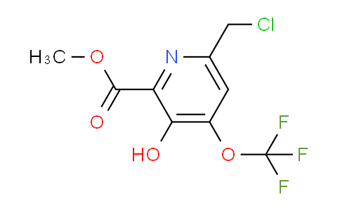 AM157067 | 1806023-68-6 | Methyl 6-(chloromethyl)-3-hydroxy-4-(trifluoromethoxy)pyridine-2-carboxylate