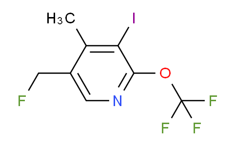 AM157073 | 1806725-45-0 | 5-(Fluoromethyl)-3-iodo-4-methyl-2-(trifluoromethoxy)pyridine