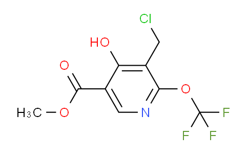 AM157076 | 1806729-49-6 | Methyl 3-(chloromethyl)-4-hydroxy-2-(trifluoromethoxy)pyridine-5-carboxylate