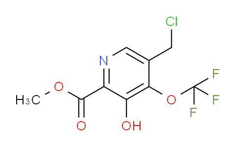 AM157085 | 1804834-22-7 | Methyl 5-(chloromethyl)-3-hydroxy-4-(trifluoromethoxy)pyridine-2-carboxylate