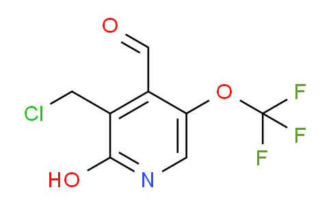 AM157091 | 1804826-02-5 | 3-(Chloromethyl)-2-hydroxy-5-(trifluoromethoxy)pyridine-4-carboxaldehyde