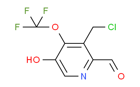 AM157099 | 1804826-04-7 | 3-(Chloromethyl)-5-hydroxy-4-(trifluoromethoxy)pyridine-2-carboxaldehyde