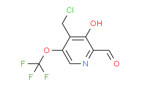 AM157109 | 1804793-37-0 | 4-(Chloromethyl)-3-hydroxy-5-(trifluoromethoxy)pyridine-2-carboxaldehyde