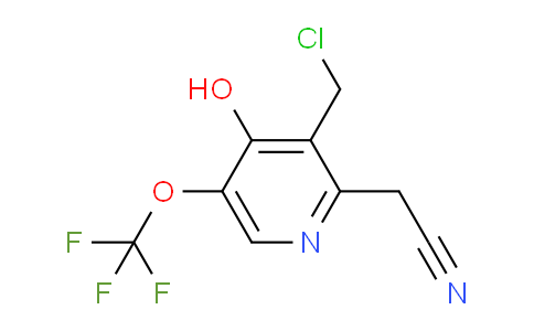 AM157116 | 1804831-45-5 | 3-(Chloromethyl)-4-hydroxy-5-(trifluoromethoxy)pyridine-2-acetonitrile