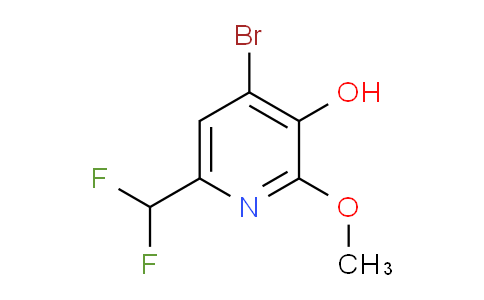 AM15712 | 1804855-68-2 | 4-Bromo-6-(difluoromethyl)-3-hydroxy-2-methoxypyridine