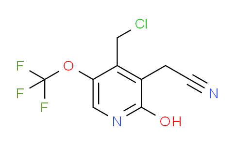 AM157123 | 1804825-52-2 | 4-(Chloromethyl)-2-hydroxy-5-(trifluoromethoxy)pyridine-3-acetonitrile