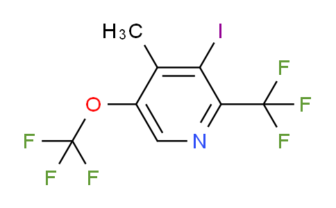 AM157124 | 1804441-42-6 | 3-Iodo-4-methyl-5-(trifluoromethoxy)-2-(trifluoromethyl)pyridine