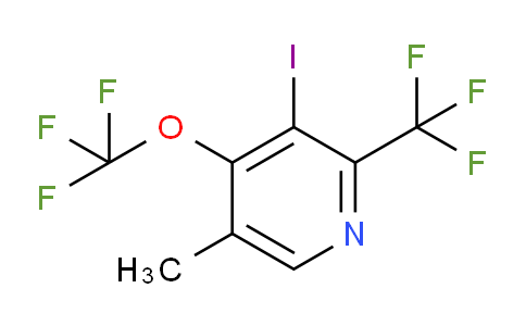 AM157128 | 1806171-50-5 | 3-Iodo-5-methyl-4-(trifluoromethoxy)-2-(trifluoromethyl)pyridine