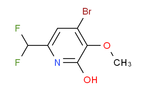 AM15713 | 1806072-09-2 | 4-Bromo-6-(difluoromethyl)-2-hydroxy-3-methoxypyridine