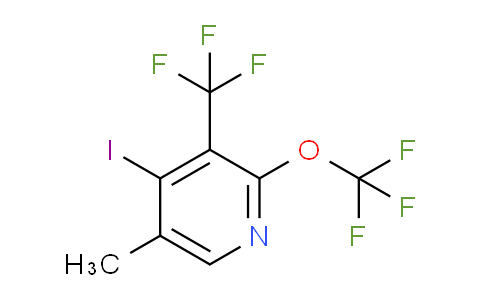 AM157140 | 1804441-76-6 | 4-Iodo-5-methyl-2-(trifluoromethoxy)-3-(trifluoromethyl)pyridine