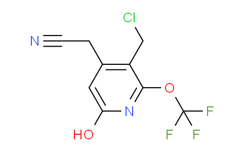 AM157142 | 1806136-97-9 | 3-(Chloromethyl)-6-hydroxy-2-(trifluoromethoxy)pyridine-4-acetonitrile