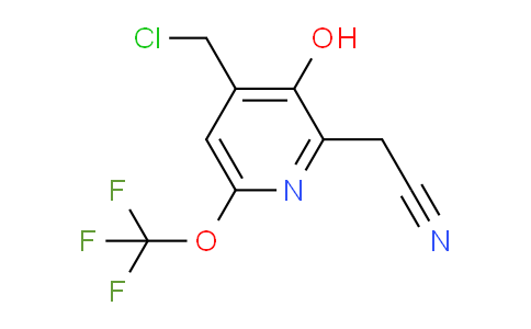 AM157150 | 1806737-03-0 | 4-(Chloromethyl)-3-hydroxy-6-(trifluoromethoxy)pyridine-2-acetonitrile