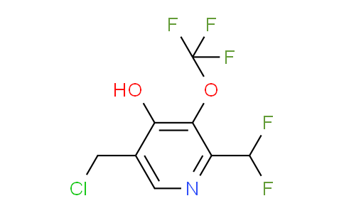 AM157160 | 1804721-92-3 | 5-(Chloromethyl)-2-(difluoromethyl)-4-hydroxy-3-(trifluoromethoxy)pyridine