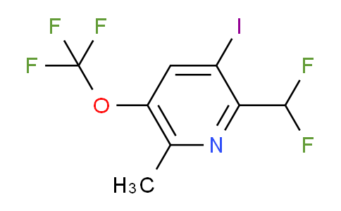 AM157163 | 1804799-74-3 | 2-(Difluoromethyl)-3-iodo-6-methyl-5-(trifluoromethoxy)pyridine