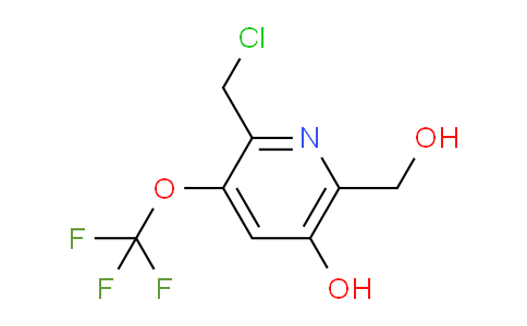 AM157164 | 1804831-89-7 | 2-(Chloromethyl)-5-hydroxy-3-(trifluoromethoxy)pyridine-6-methanol