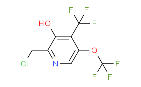 AM157167 | 1804354-54-8 | 2-(Chloromethyl)-3-hydroxy-5-(trifluoromethoxy)-4-(trifluoromethyl)pyridine