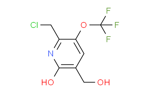 AM157168 | 1804778-22-0 | 2-(Chloromethyl)-6-hydroxy-3-(trifluoromethoxy)pyridine-5-methanol