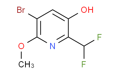 AM15717 | 1806072-20-7 | 5-Bromo-2-(difluoromethyl)-3-hydroxy-6-methoxypyridine