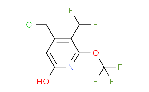 AM157170 | 1804354-50-4 | 4-(Chloromethyl)-3-(difluoromethyl)-6-hydroxy-2-(trifluoromethoxy)pyridine