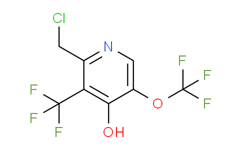 AM157171 | 1804637-40-8 | 2-(Chloromethyl)-4-hydroxy-5-(trifluoromethoxy)-3-(trifluoromethyl)pyridine