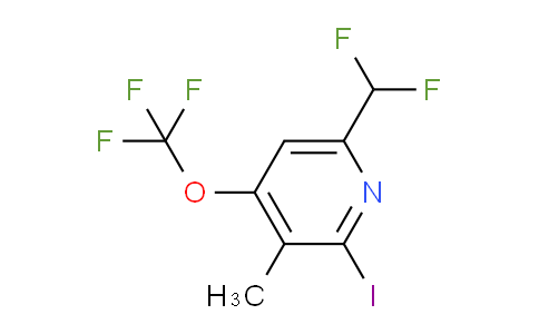 AM157176 | 1806171-31-2 | 6-(Difluoromethyl)-2-iodo-3-methyl-4-(trifluoromethoxy)pyridine