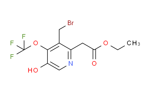 AM157185 | 1806728-68-6 | Ethyl 3-(bromomethyl)-5-hydroxy-4-(trifluoromethoxy)pyridine-2-acetate