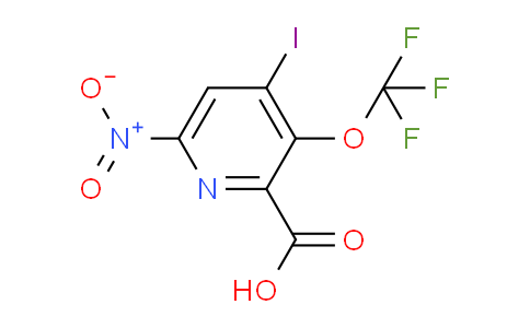 4-Iodo-6-nitro-3-(trifluoromethoxy)pyridine-2-carboxylic acid