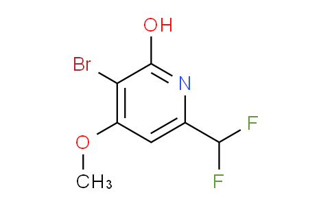 AM15719 | 1805168-71-1 | 3-Bromo-6-(difluoromethyl)-2-hydroxy-4-methoxypyridine