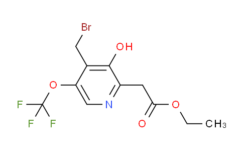 AM157190 | 1804636-93-8 | Ethyl 4-(bromomethyl)-3-hydroxy-5-(trifluoromethoxy)pyridine-2-acetate