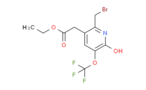 AM157198 | 1806728-53-9 | Ethyl 2-(bromomethyl)-6-hydroxy-5-(trifluoromethoxy)pyridine-3-acetate