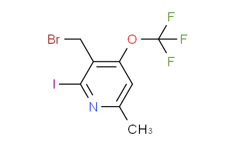 AM157200 | 1804358-36-8 | 3-(Bromomethyl)-2-iodo-6-methyl-4-(trifluoromethoxy)pyridine