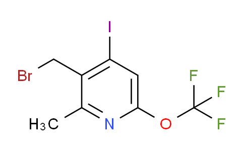AM157204 | 1805934-52-4 | 3-(Bromomethyl)-4-iodo-2-methyl-6-(trifluoromethoxy)pyridine