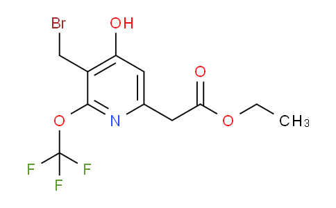 AM157206 | 1806728-60-8 | Ethyl 3-(bromomethyl)-4-hydroxy-2-(trifluoromethoxy)pyridine-6-acetate