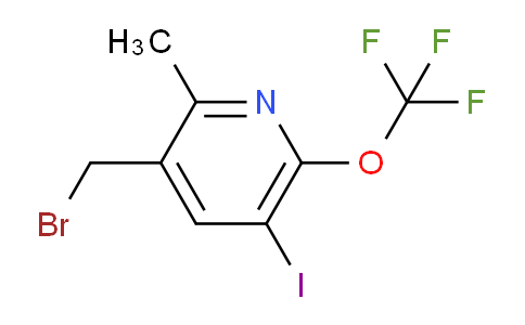 AM157207 | 1804833-92-8 | 3-(Bromomethyl)-5-iodo-2-methyl-6-(trifluoromethoxy)pyridine