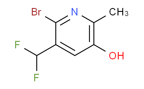 AM15721 | 1805371-02-1 | 2-Bromo-3-(difluoromethyl)-5-hydroxy-6-methylpyridine