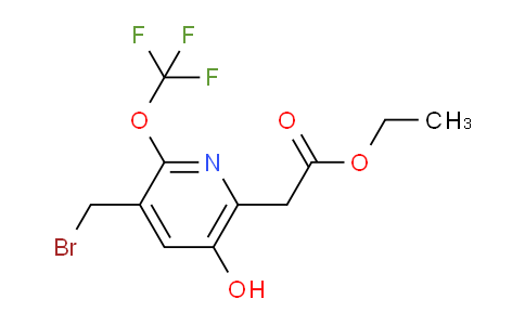 AM157211 | 1804636-88-1 | Ethyl 3-(bromomethyl)-5-hydroxy-2-(trifluoromethoxy)pyridine-6-acetate