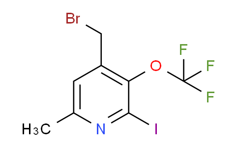 4-(Bromomethyl)-2-iodo-6-methyl-3-(trifluoromethoxy)pyridine
