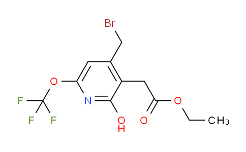 AM157217 | 1806026-01-6 | Ethyl 4-(bromomethyl)-2-hydroxy-6-(trifluoromethoxy)pyridine-3-acetate
