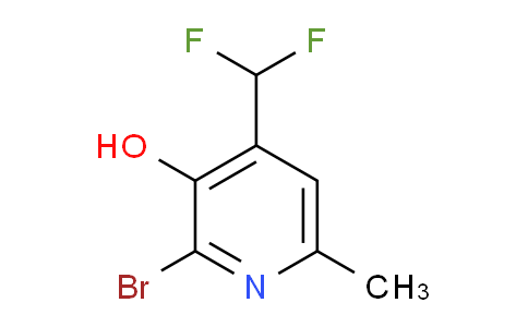 AM15722 | 1805366-67-9 | 2-Bromo-4-(difluoromethyl)-3-hydroxy-6-methylpyridine