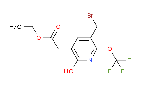 AM157220 | 1806736-29-7 | Ethyl 3-(bromomethyl)-6-hydroxy-2-(trifluoromethoxy)pyridine-5-acetate