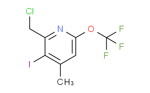 AM157229 | 1804799-31-2 | 2-(Chloromethyl)-3-iodo-4-methyl-6-(trifluoromethoxy)pyridine