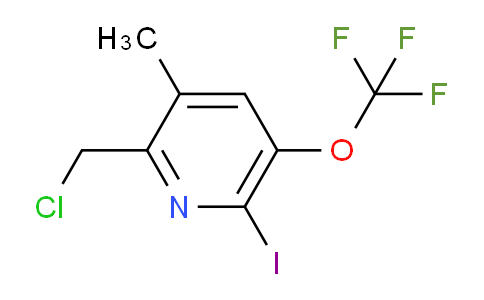 AM157233 | 1806171-07-2 | 2-(Chloromethyl)-6-iodo-3-methyl-5-(trifluoromethoxy)pyridine