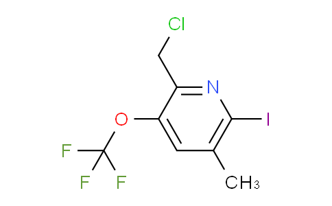 AM157234 | 1806232-88-1 | 2-(Chloromethyl)-6-iodo-5-methyl-3-(trifluoromethoxy)pyridine