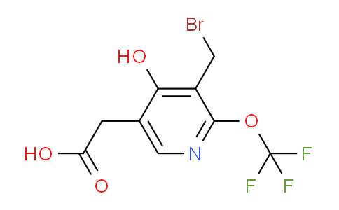 AM157236 | 1806735-62-5 | 3-(Bromomethyl)-4-hydroxy-2-(trifluoromethoxy)pyridine-5-acetic acid